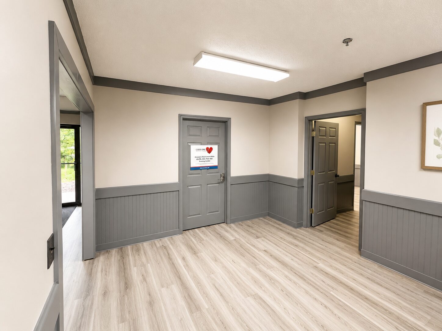 Lobby and seating