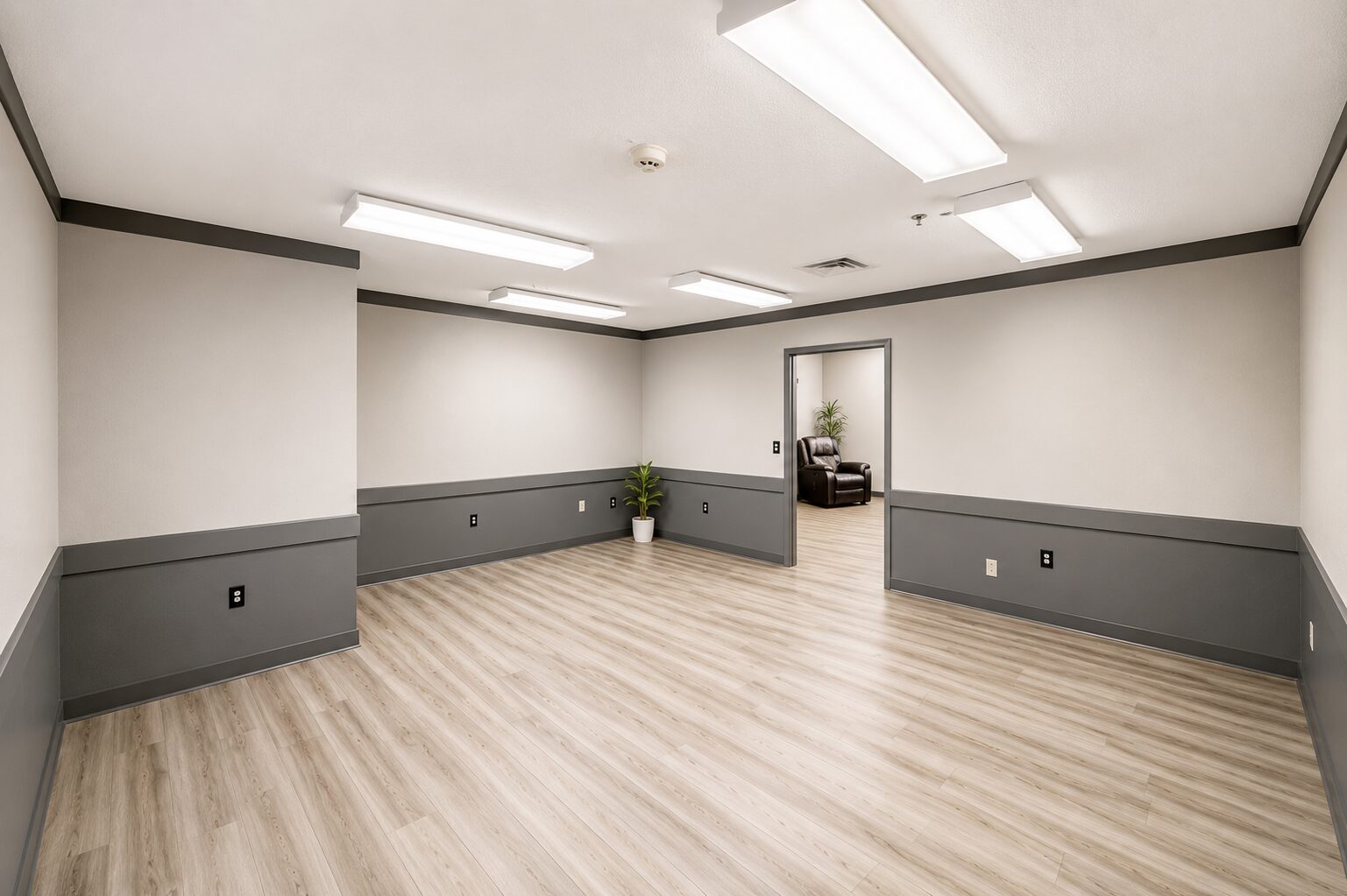 Suite — corner view