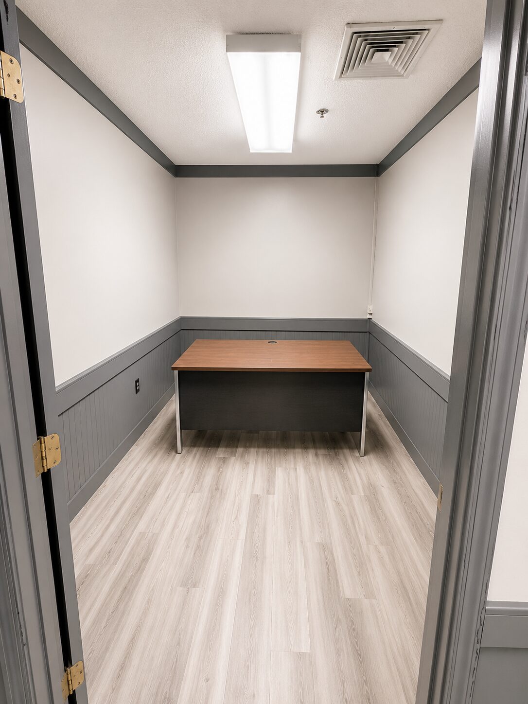 Office — paired window view